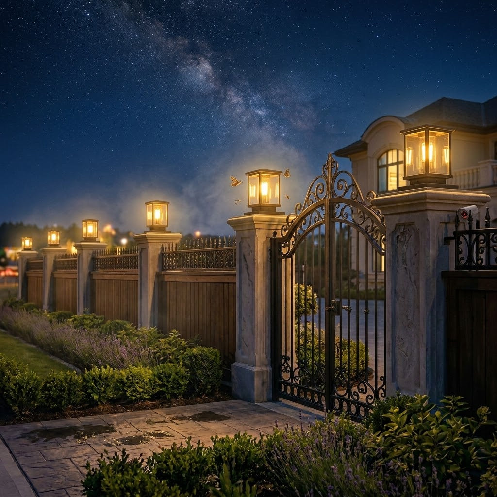 Ambient Glow Solar Lanterns - Warm Ambiance