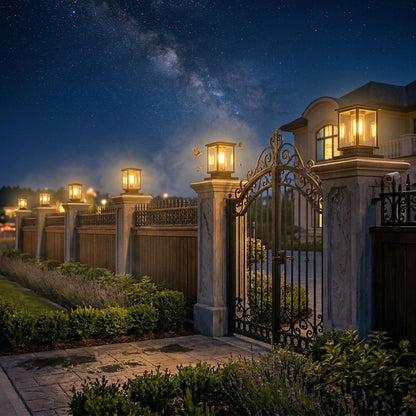 Ambient Glow Solar Lanterns - Warm Ambiance