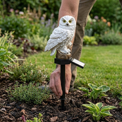 Adorable Solar Owl Garden Light - Garden Decor That Glows