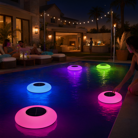 Fully Waterproof Outdoor Floating Lights Dazzling Floating Lights Stacy's Home