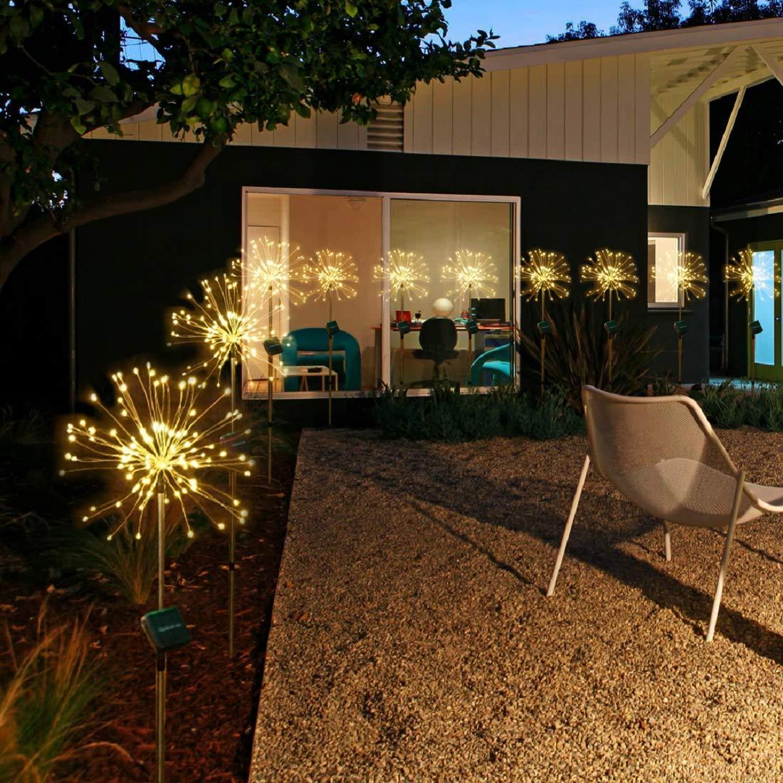 Solar Fireworks Garden Lights