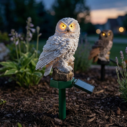 Adorable Solar Owl Garden Light - Garden Decor That Glows