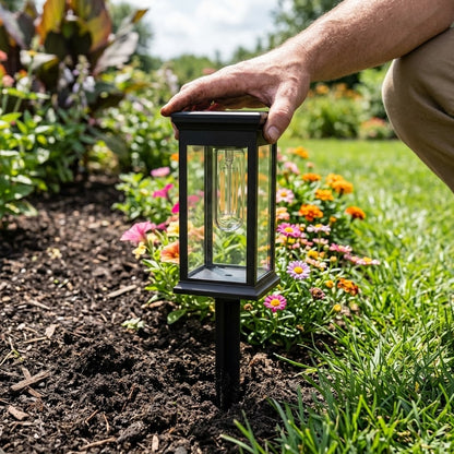 Outdoor Solar Courtyard Lamp