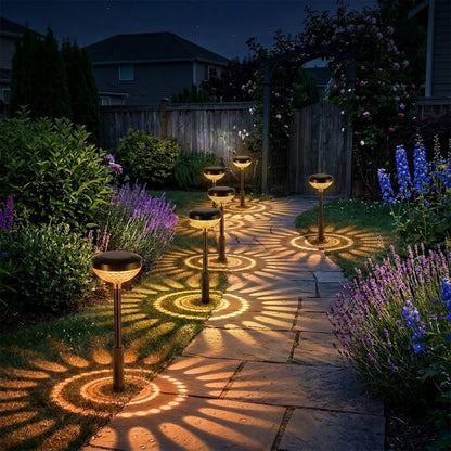 Outdoor Solar Lawn Water Droplet Projection Light