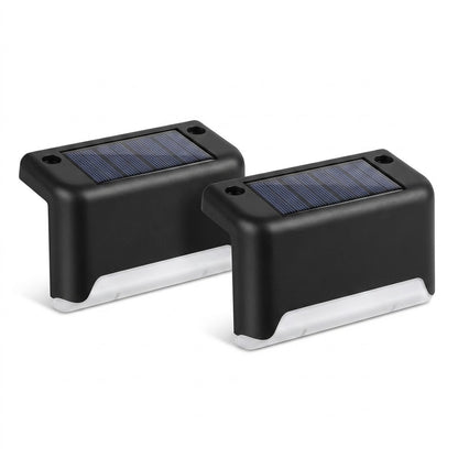 Instant Solar Step Lights - No Wiring, Just Place & Done