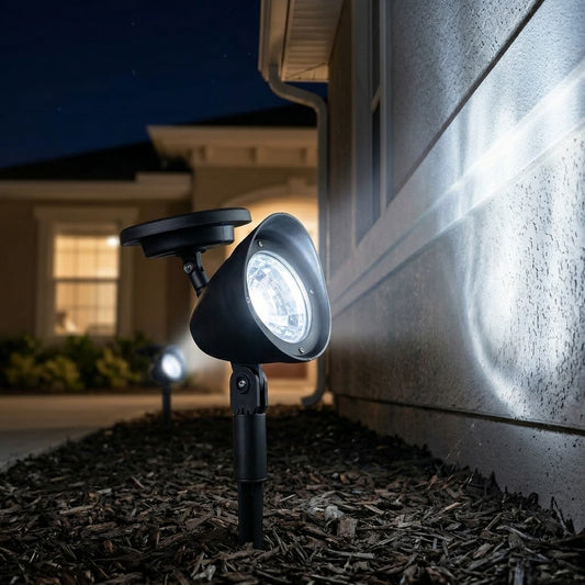 Elite Landscape Solar Spotlight – 25ft Adjustable