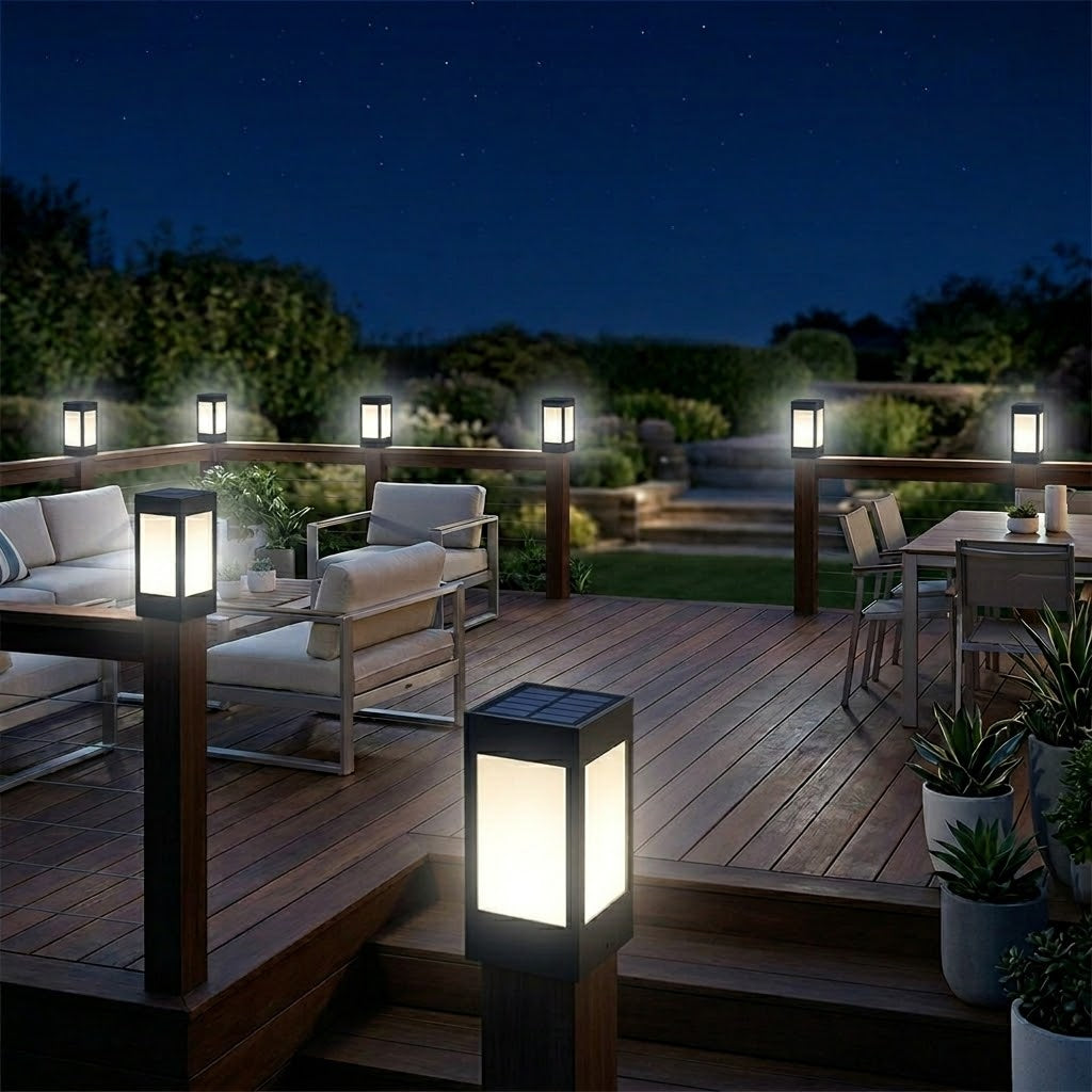 Solar Garden Feature Lights - Professional Uplighting