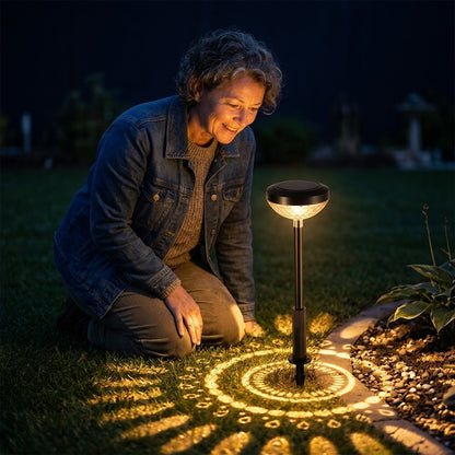 Outdoor Solar Lawn Water Droplet Projection Light