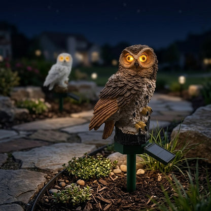 Adorable Solar Owl Garden Light - Garden Decor That Glows