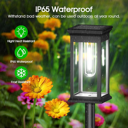 Outdoor Solar Courtyard Lamp