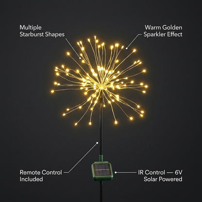 Solar Fireworks Garden Lights