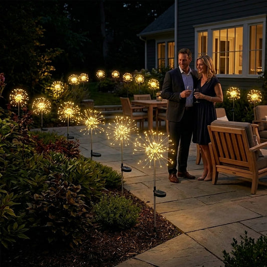 Solar Fireworks Garden Lights