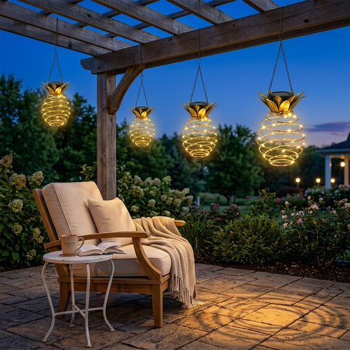 Tropical Pineapple Solar Lights - Solar Lights, Party Favorite Stacy's Home