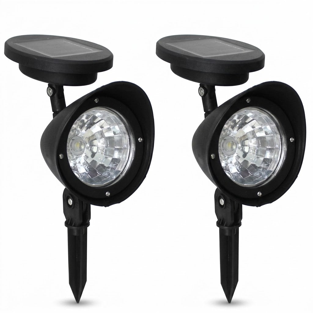 Elite Landscape Solar Spotlight – 25ft Adjustable