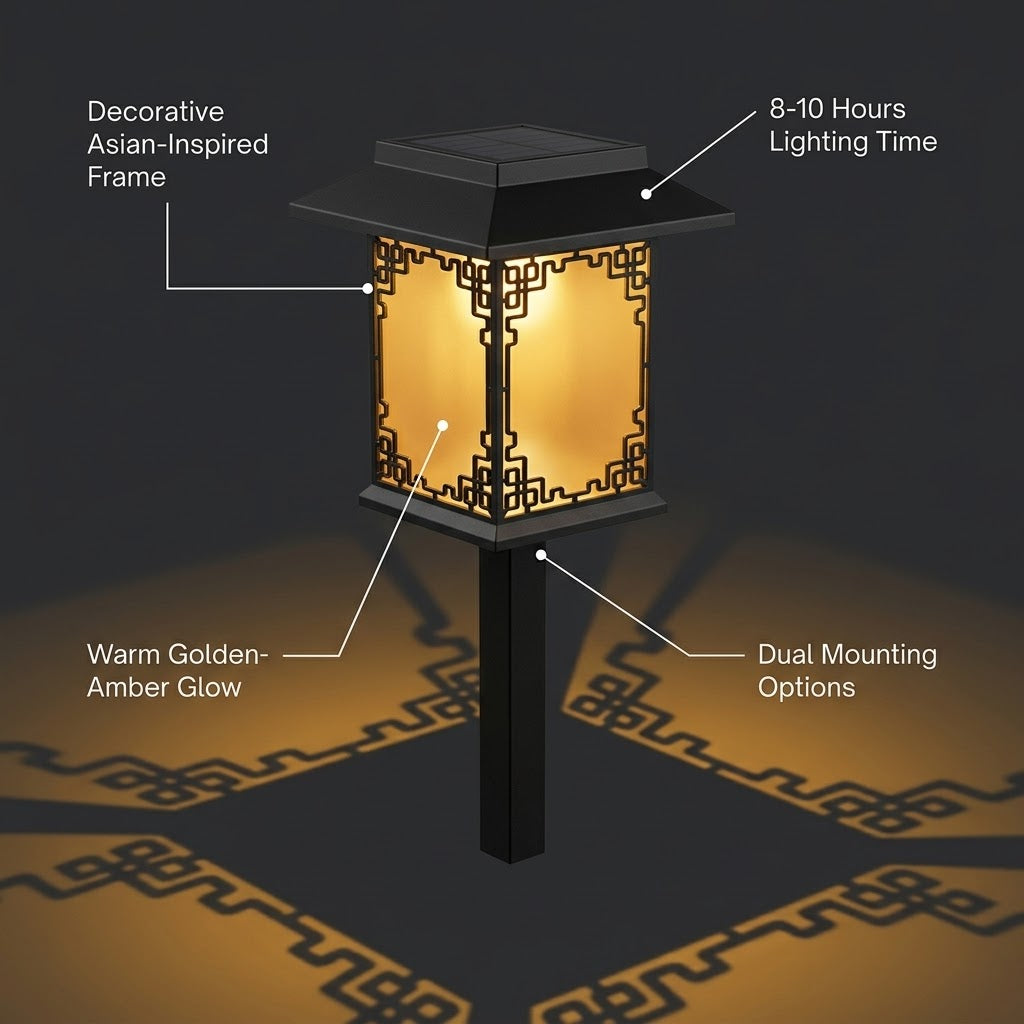 Solar Pathway Lights - Waterproof Pathways