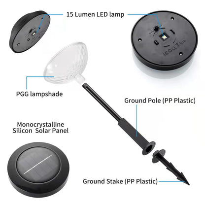 Outdoor Solar Lawn Water Droplet Projection Light