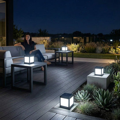 Solar Garden Feature Lights - Professional Uplighting