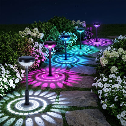 Outdoor Solar Lawn Water Droplet Projection Light